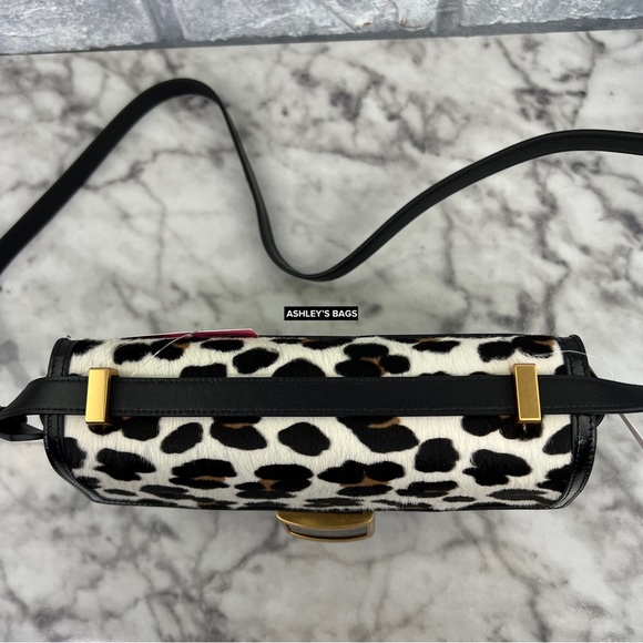 Kate Spade Katy Leopard Haircalf Medium Convertible Shoulder Bag & Crossbody - Picture 4 of 16